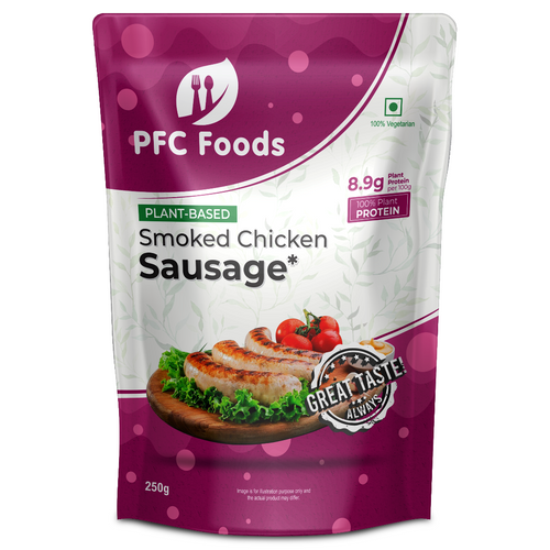 Plant Based Smoked Chicken Sausages