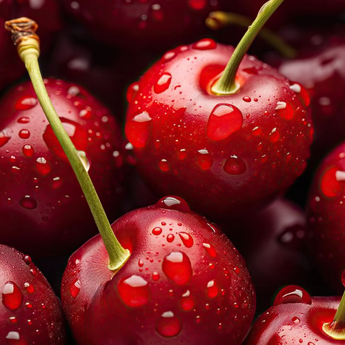 Red cherries