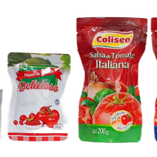 tomato paste tomato sauce in sachet