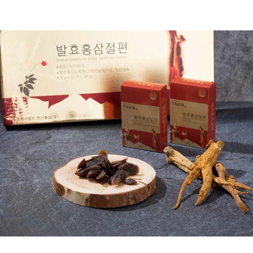 Korean Fermented Honey Sliced Red Ginseng
