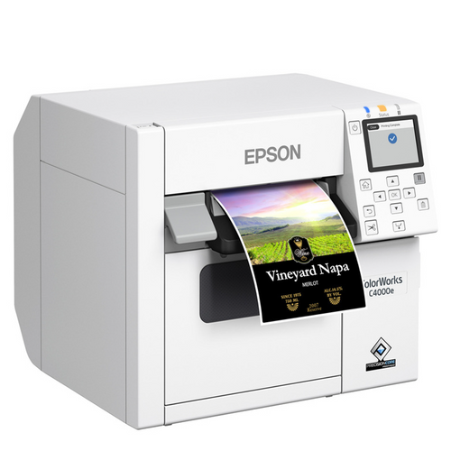 CW-C4000e Desktop colour label printer