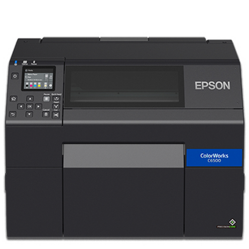 ColorWorks CW-C6500A Color Inkjet Label Printer with Auto Cutter