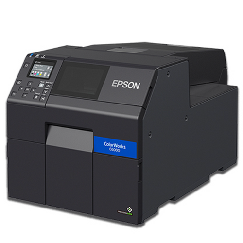 ColorWorks CW-C6000A Color Inkjet Label Printer with Auto Cutter