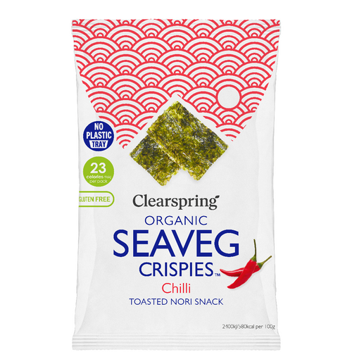 Organic Seaveg Crispies - Chilli