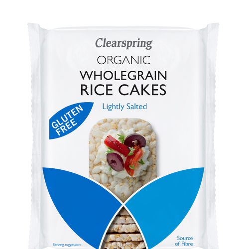 Organic Wholegrain Rice Cakes - Lightly salted