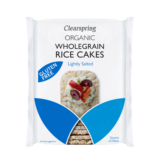 Organic Wholegrain Rice Cakes - Lightly salted