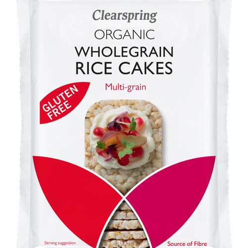 Organic Wholegrain Rice Cakes - Multi Grain