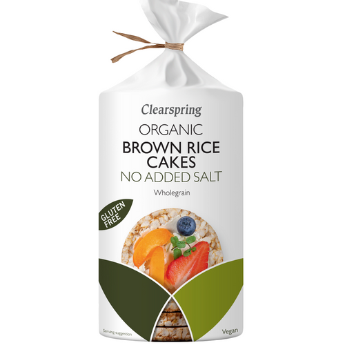 Organic Brown Rice Cakes - No Added Salt Wholegrain