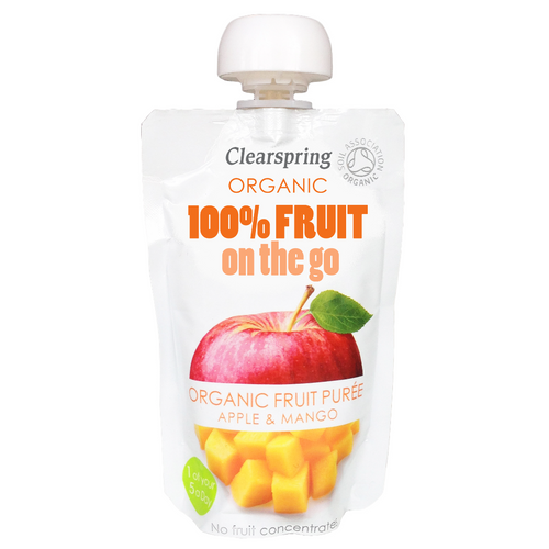 Organic 100% Fruit on the Go - Apple & Mango Purée