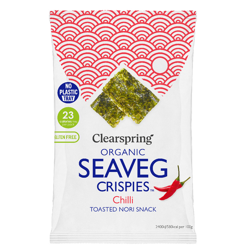 Organic Seaveg Crispies - Chilli