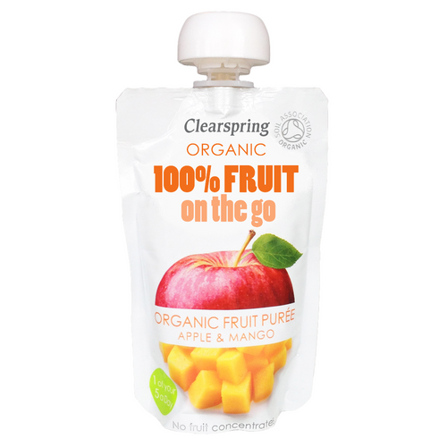 Organic 100% Fruit on the Go - Apple & Mango Purée