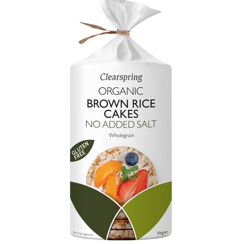 Organic Brown Rice Cakes - No Added Salt Wholegrain