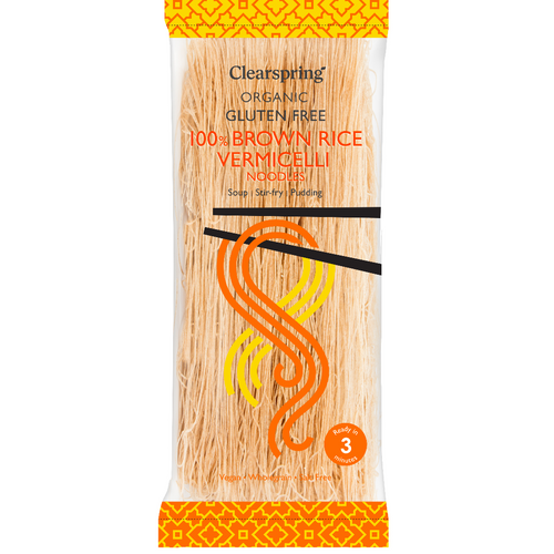 Organic Gluten Free 100% Brown Rice Vermicilli Noodles