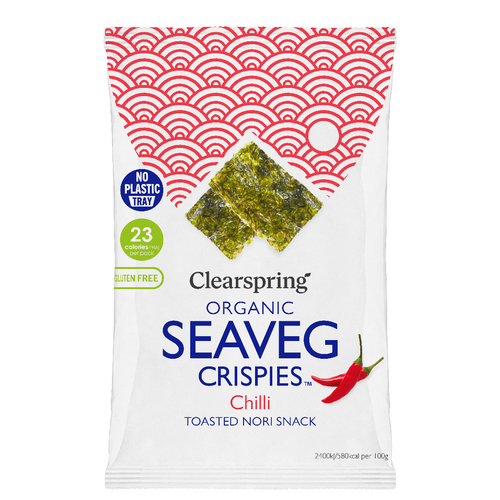 Organic Seaveg Crispies - Chilli