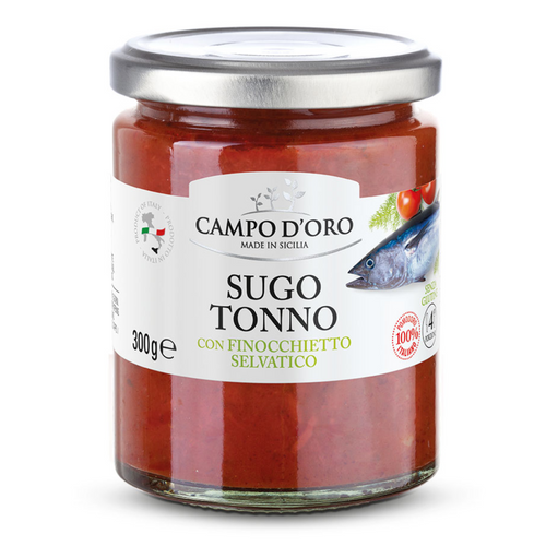 TOMATO SAUCE WITH TUNA & FENNEL