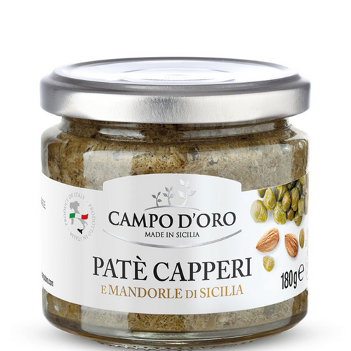 CAPERS AND SICILIAN ALMOND PATÉ