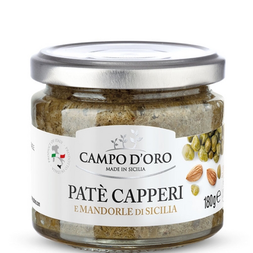 CAPERS AND SICILIAN ALMOND PATÉ