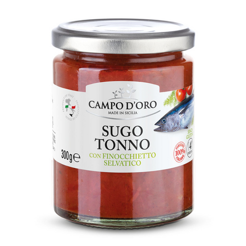 TOMATO SAUCE WITH TUNA & FENNEL