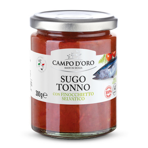 TOMATO SAUCE WITH TUNA & FENNEL