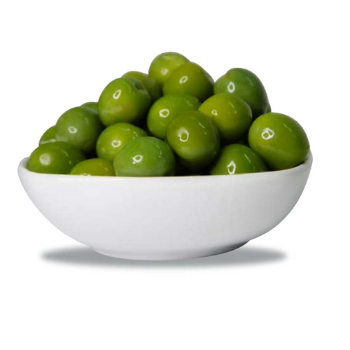 Green sweet olives