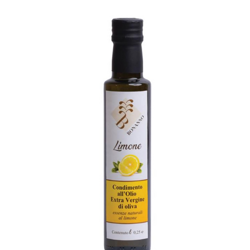 Lemon-flavored olive oil