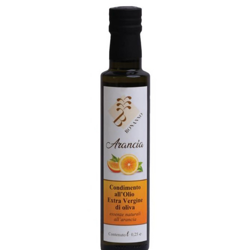 Orange-flavored olive oil