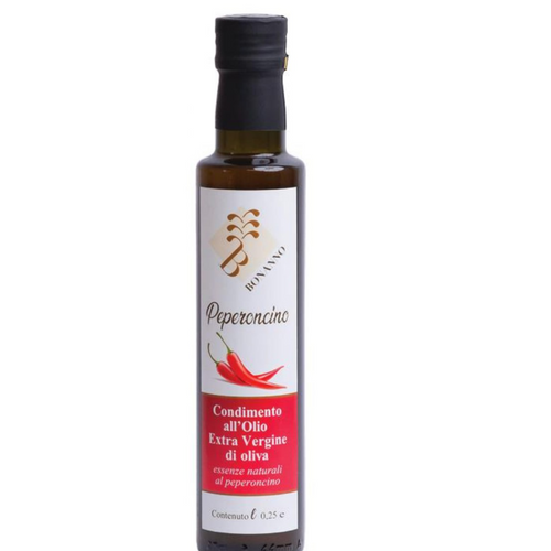 Chili-flavored olive oil