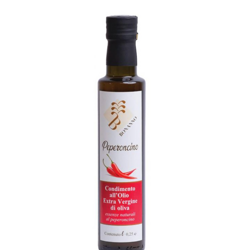 Chili-flavored olive oil