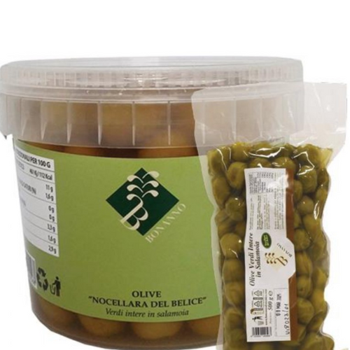 Whole Green Olives in Brine