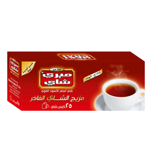 Meri Chai Premium Black Tea 25 Tea Bag