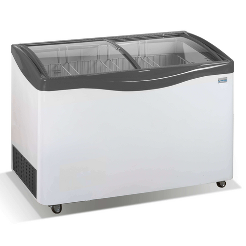 VENUS 26 / 36 / 46 / 56 NL - CHEST FREEZER WITH CURVED SLIDING GLASSES