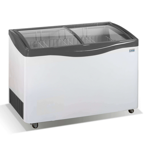 VENUS 26 / 36 / 46 / 56 NL - CHEST FREEZER WITH CURVED SLIDING GLASSES