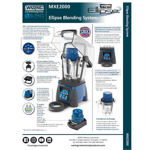 Waring Ellipse Blender
