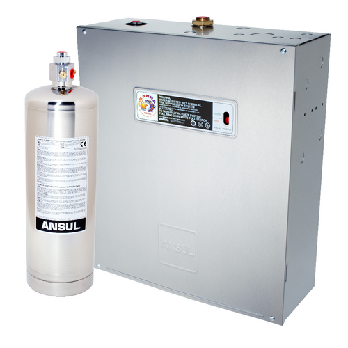 ANSUL PIRANHA Dual Agent Restaurant Fire Suppression System