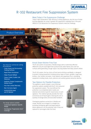 ANSUL R-102 Brochure