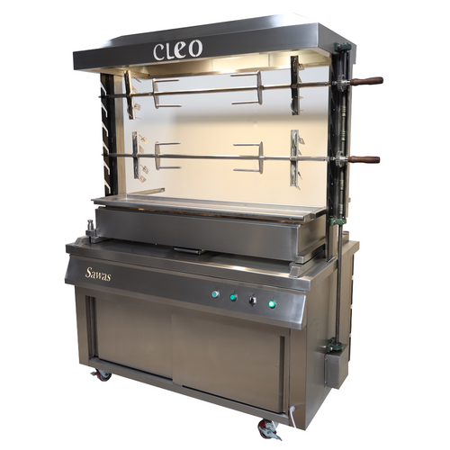 BBQ Rotary Lamb Roaster