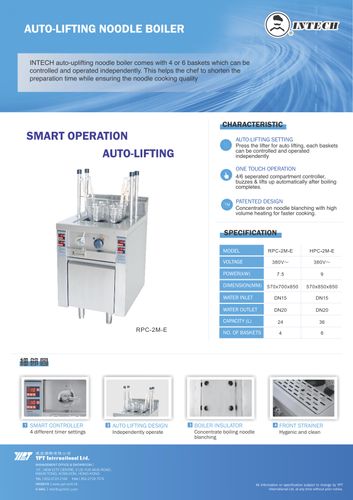 Auto-lifting Noodle Boiler