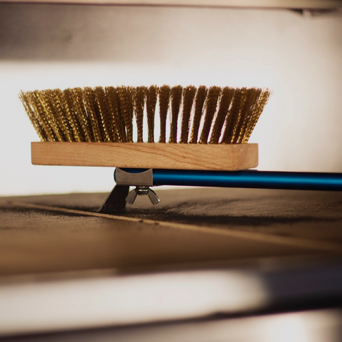Brass bristles