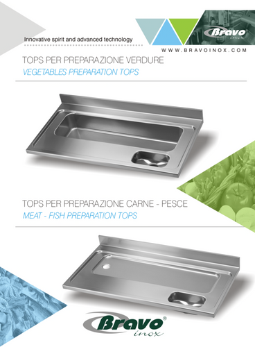 VEGETABLES, MEAT-FISH PREPARATION TOPS