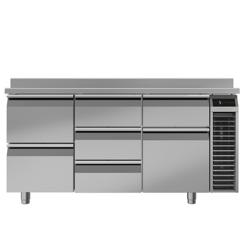Liebherr Counter fridge with dynamic cooling, with stainless steel interior and exterior - FRTSvg 7566