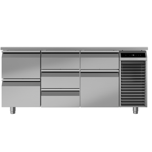 Liebherr Counter fridge with dynamic cooling, with stainless steel interior and exterior - FRTSvg 7566