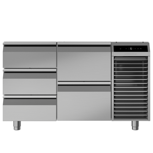 Liebherr Counter fridge with dynamic cooling, with stainless steel interior and exterior - FRTSvg 7523