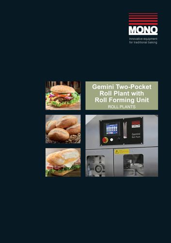 MONO Equipment Gemini Two-Pocket Roll Plant Brochure