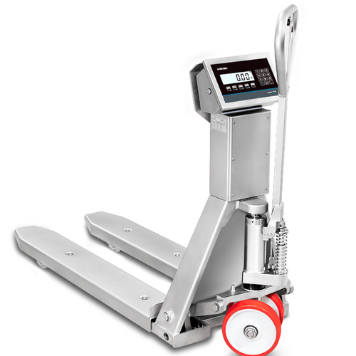 TPWI HYGIENX®, THE STAINLESS STEEL PALLET TRUCK SCALE FULLY WASHABLE AND SANITAZABLE