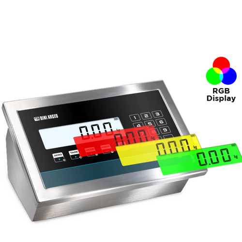 DFWIECEX-BATCH1 weight indicator, IECEx and ATEX certified, for Zones 1 and 21, 2 and 22, for dosages in hazardous areas