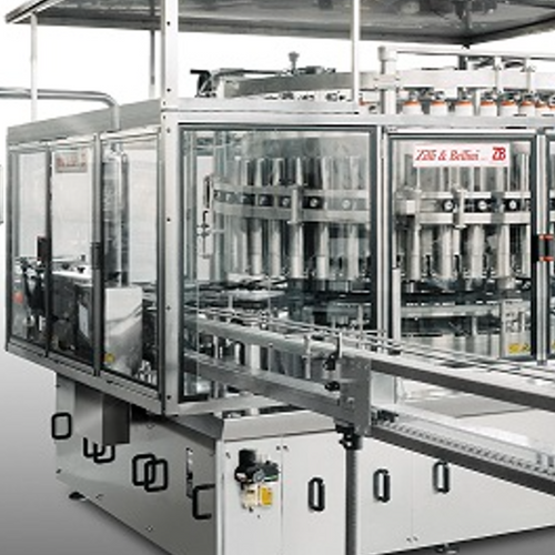 Rotary piston filler