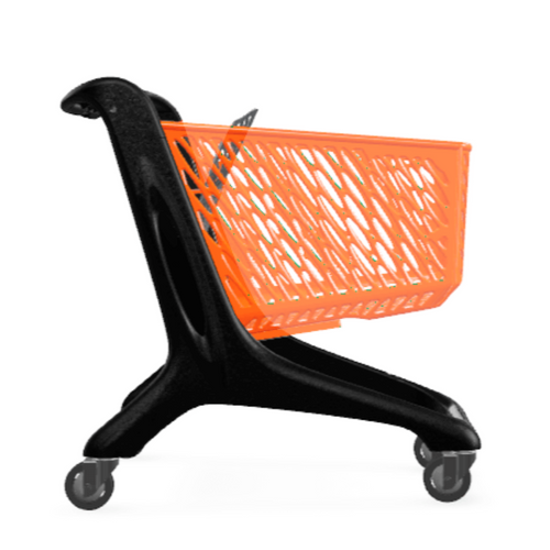 160 L - fully plastic trolley