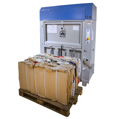 E519 Electric Baler for Cardboard & Plastic