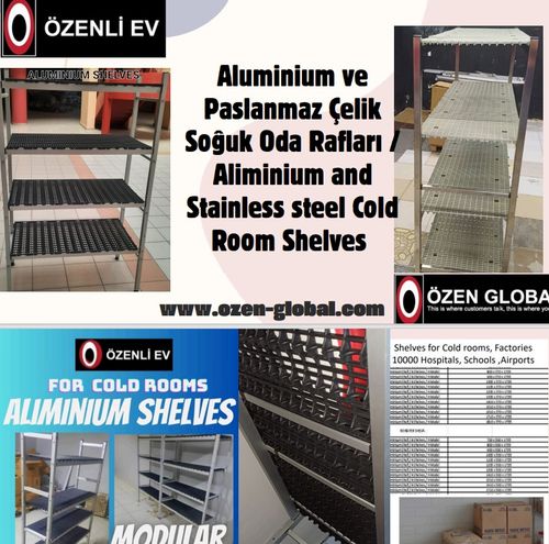 ALUMINIUM AND STAINLESS STEEL SHELVES CATALOGUE