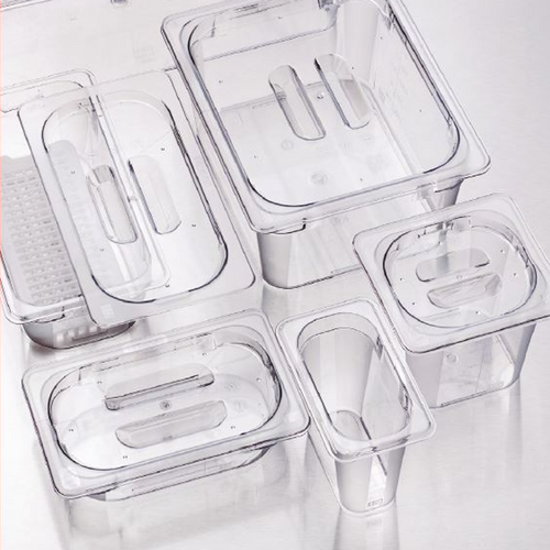 Araven Basic GastroNorm Polycarbonate Containers and lids